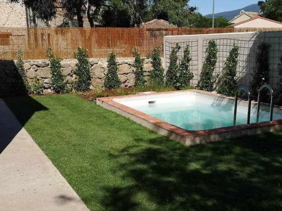 הוילה Tenzuela La Alberca Casa Con Jardin Y Piscina מראה חיצוני תמונה